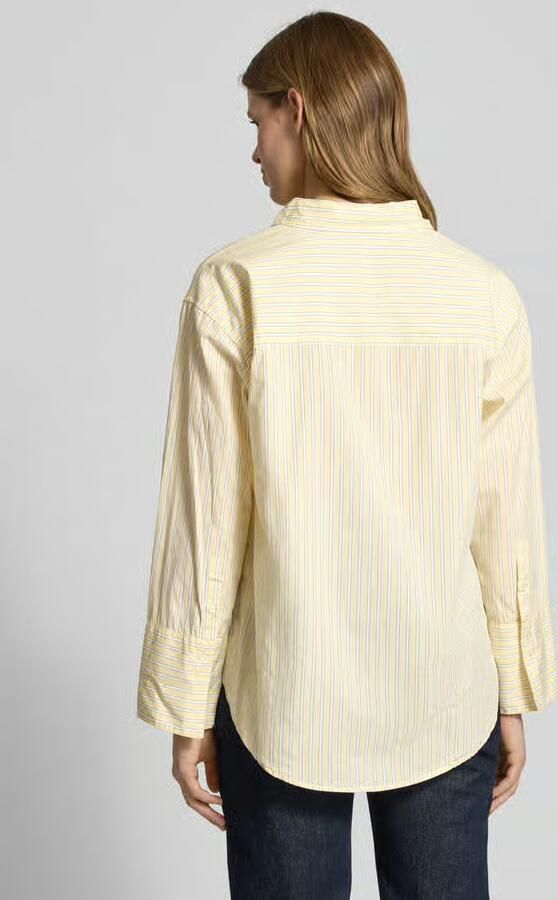 Gina Tricot Relaxed Fit overhemdblouse met borstzak model 'Poplin'