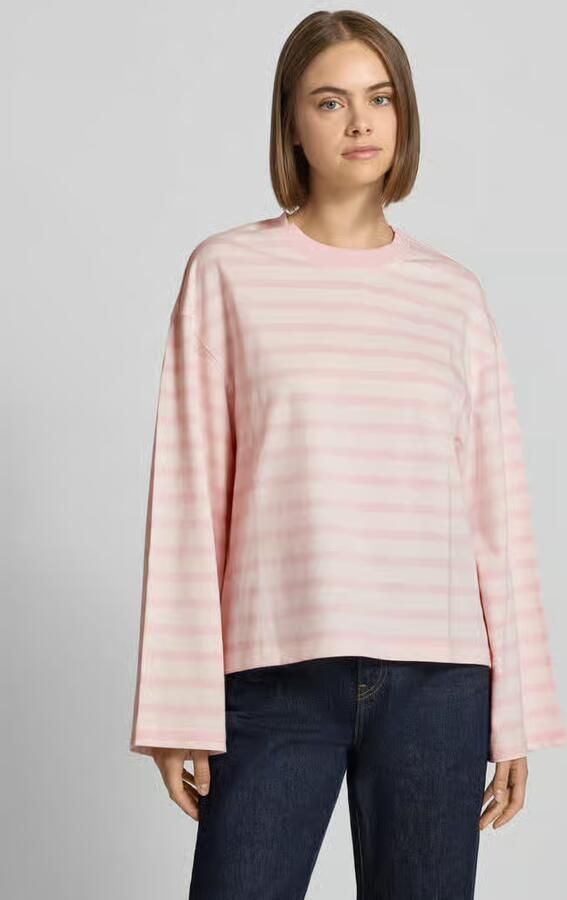 Gina Tricot relaxed fit shirt met lange mouwen van puur katoen - Foto 3