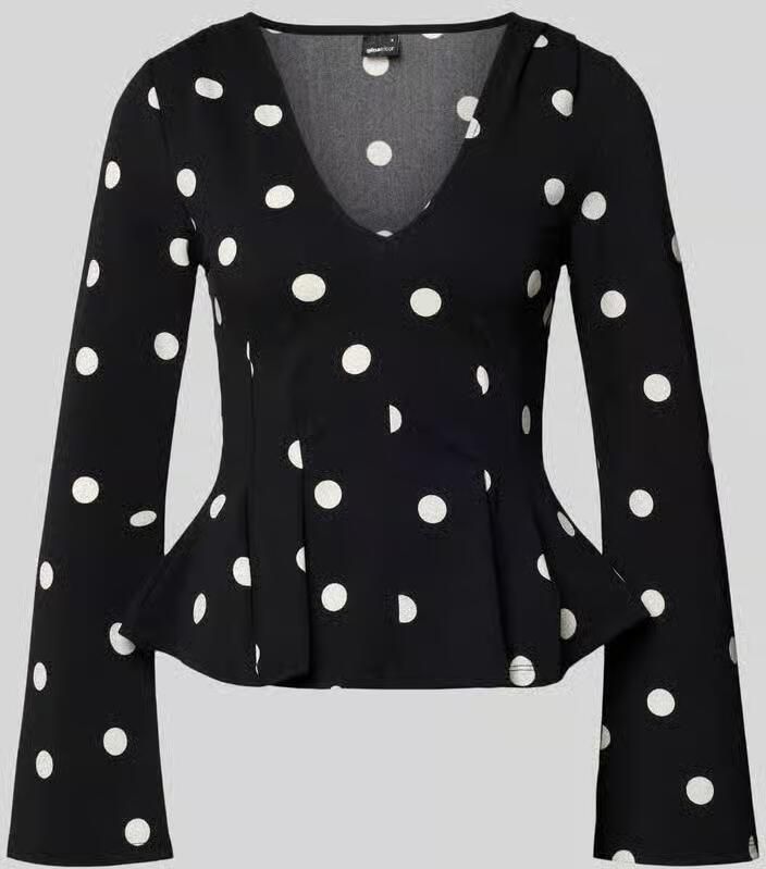 Gina Tricot Shirt met lange mouwen en V-hals - Foto 2