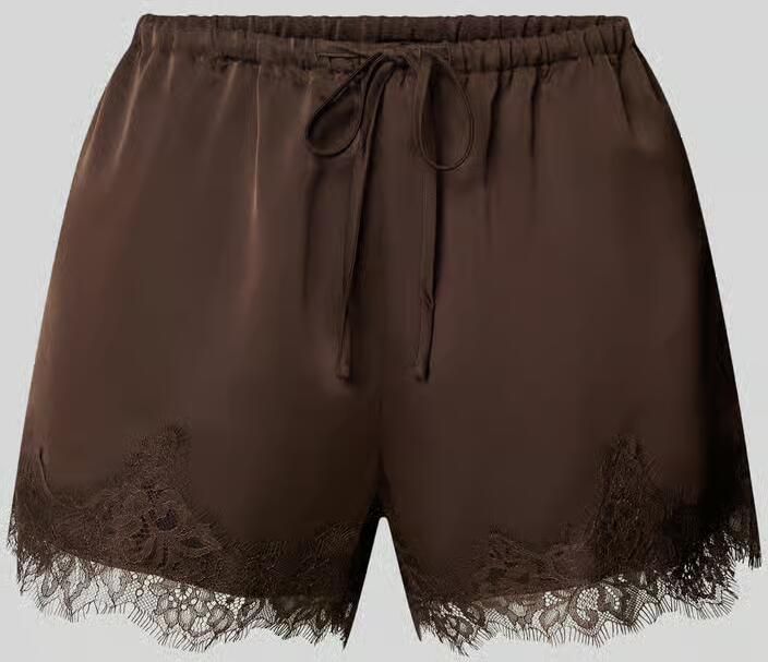 Gina Tricot Short met kant en elastische band - Foto 2
