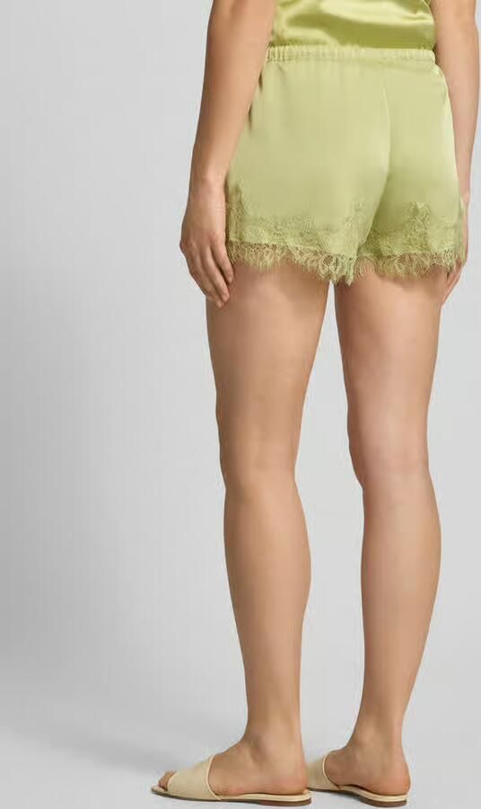 Gina Tricot Short van satijn met kant - Foto 3