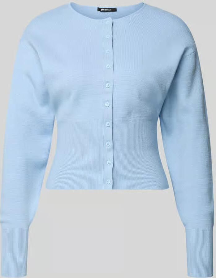 Gina Tricot Slim fit cardigan van viscosemix - Foto 2