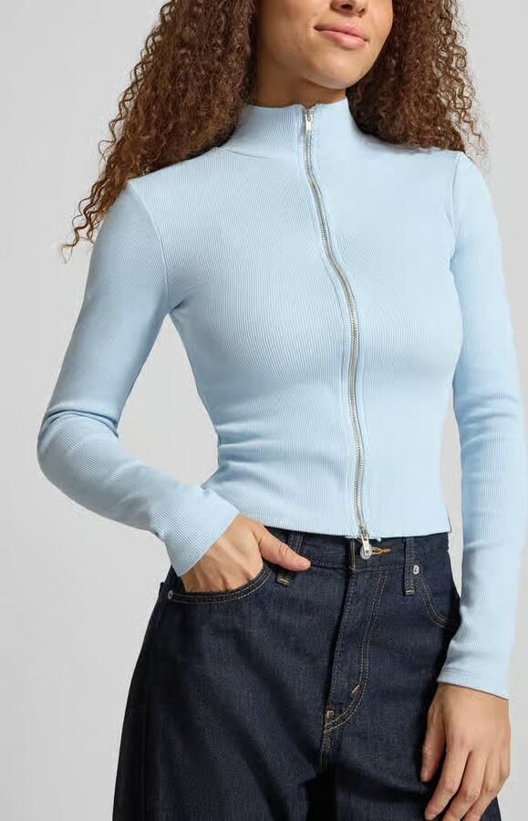 Gina Tricot Slim fit jack met opstaande kraag