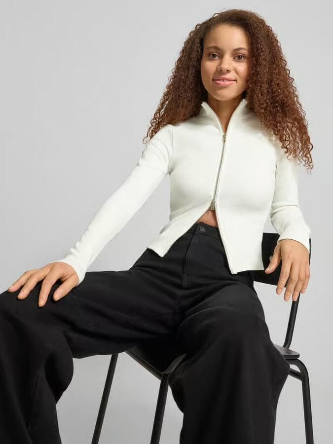 Gina Tricot Slim fit jack met opstaande kraag