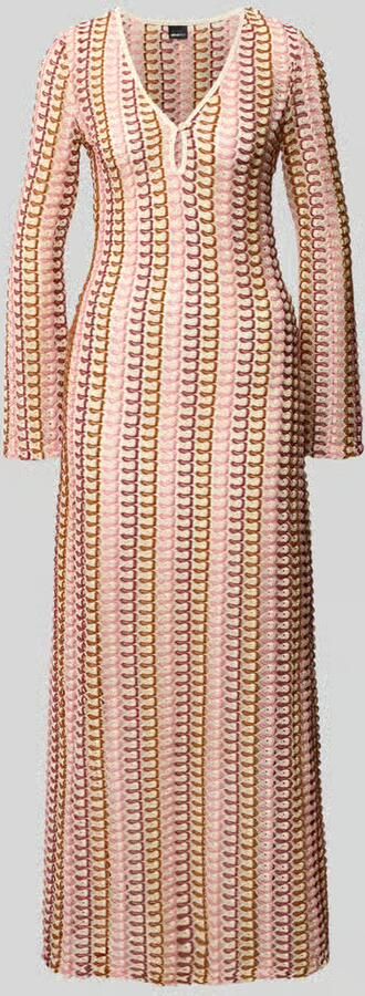 Gina Tricot slim fit maxijurk in brei-look