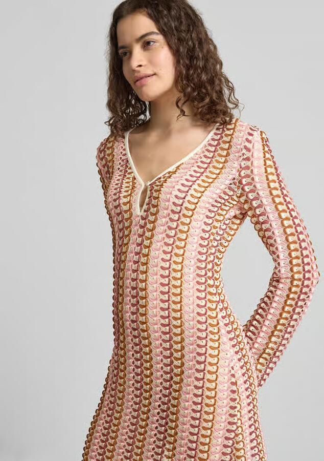 Gina Tricot slim fit maxijurk in brei-look - Foto 2
