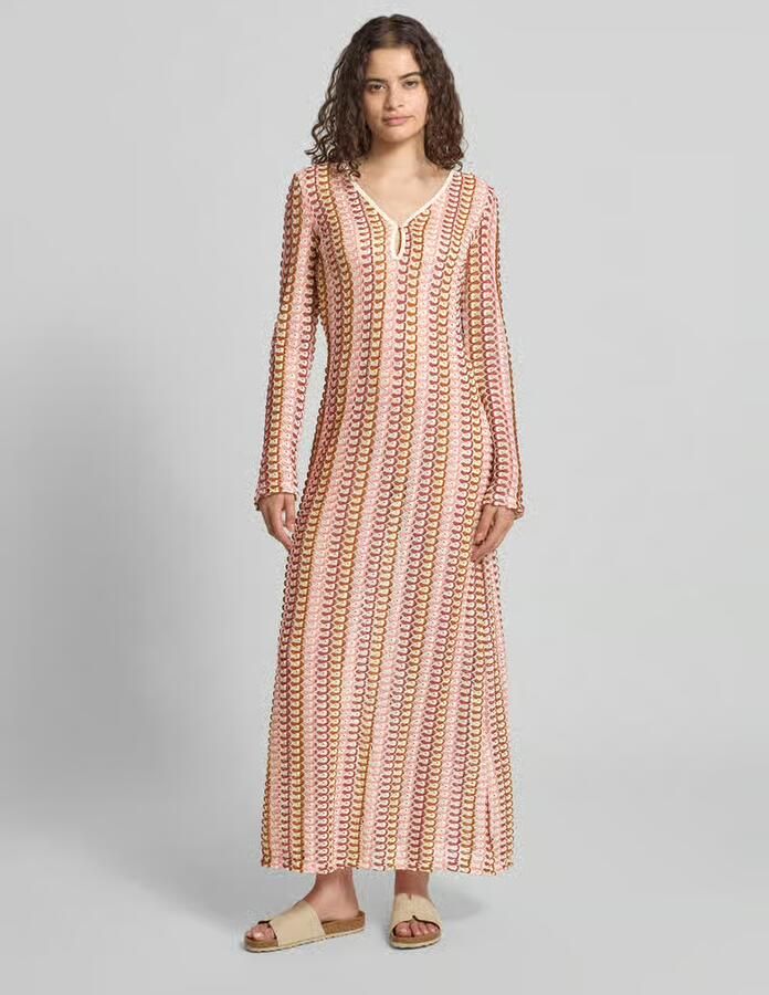 Gina Tricot slim fit maxijurk in brei-look - Foto 3