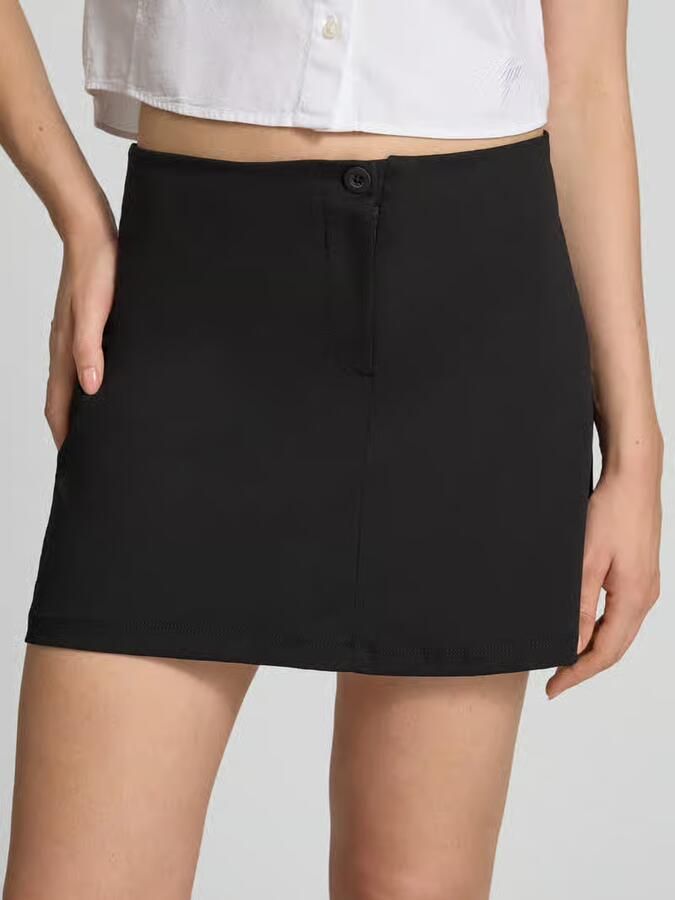 Gina Tricot slim fit minirok met ritssluiting - Foto 2