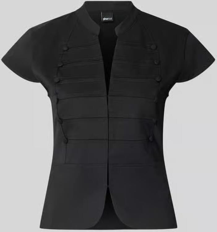 Gina Tricot Slim fit t-shirt van katoenmix