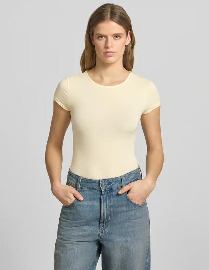 Gina Tricot Slim fit T-shirt van Modalmix - Foto 2