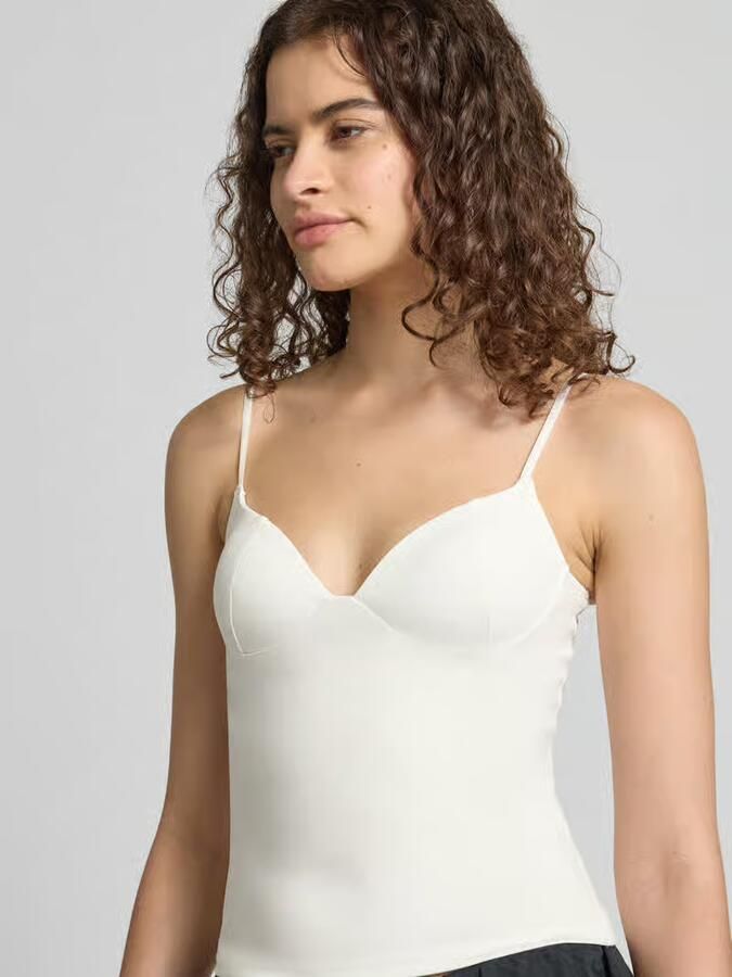 Gina Tricot slim fit top met shaping-effect - Foto 2