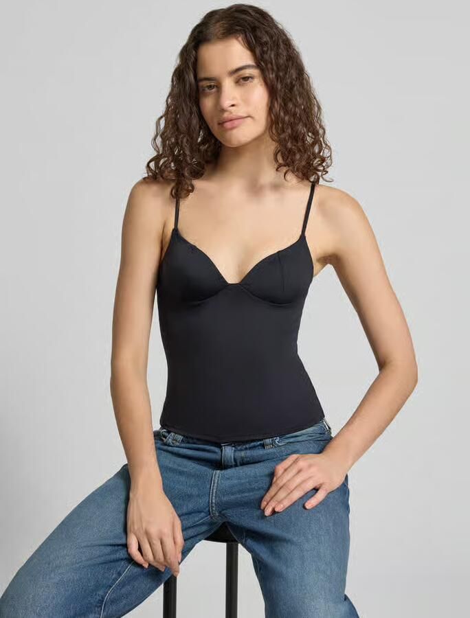Gina Tricot slim fit top met shaping-effect - Foto 2