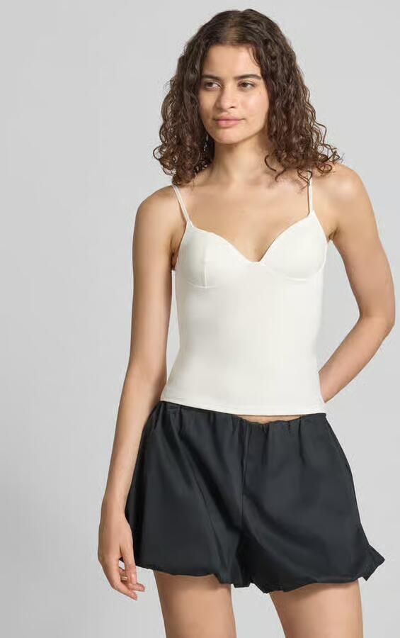 Gina Tricot slim fit top met shaping-effect - Foto 2