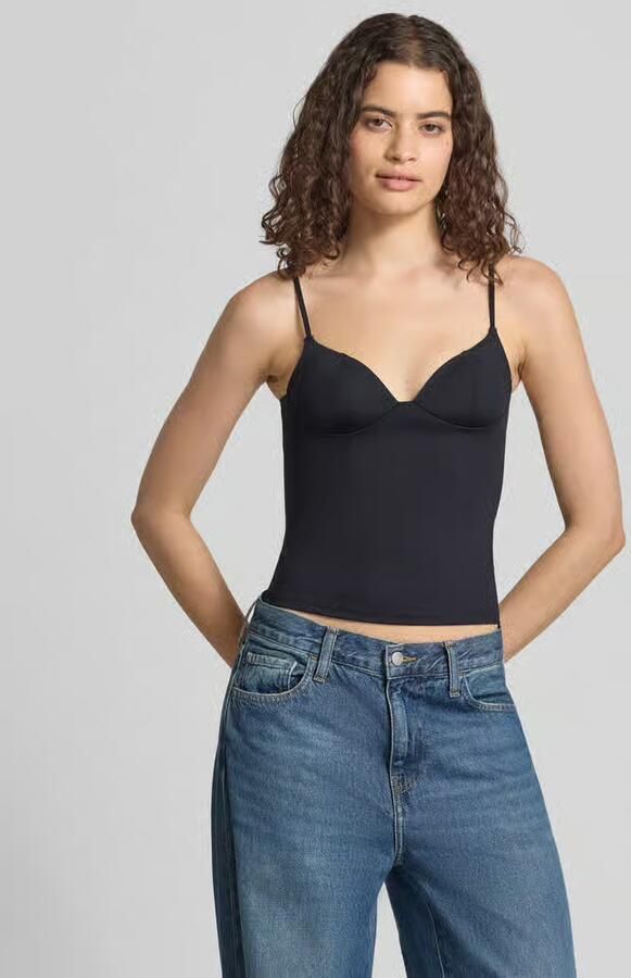 Gina Tricot slim fit top met shaping-effect - Foto 2