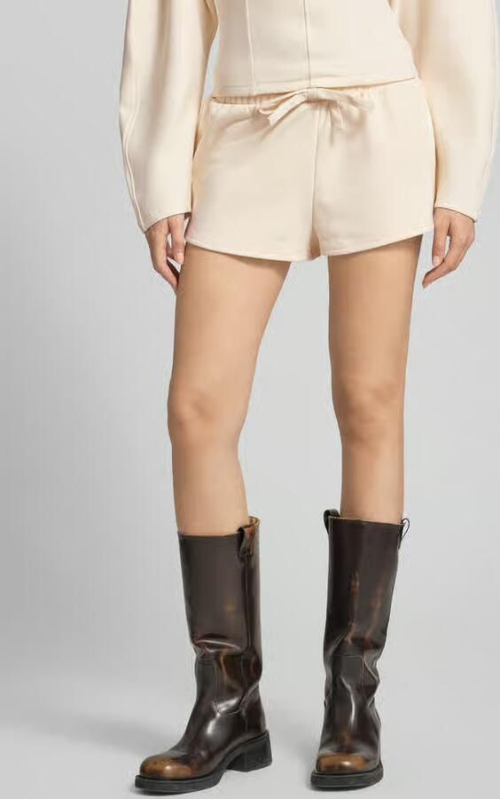 Gina Tricot Sweatshorts met elastische tailleband - Foto 2