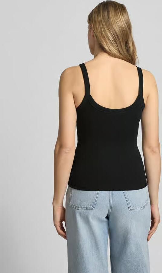 Gina Tricot Tanktop van biologische katoenmix met ribstructuur - Foto 3
