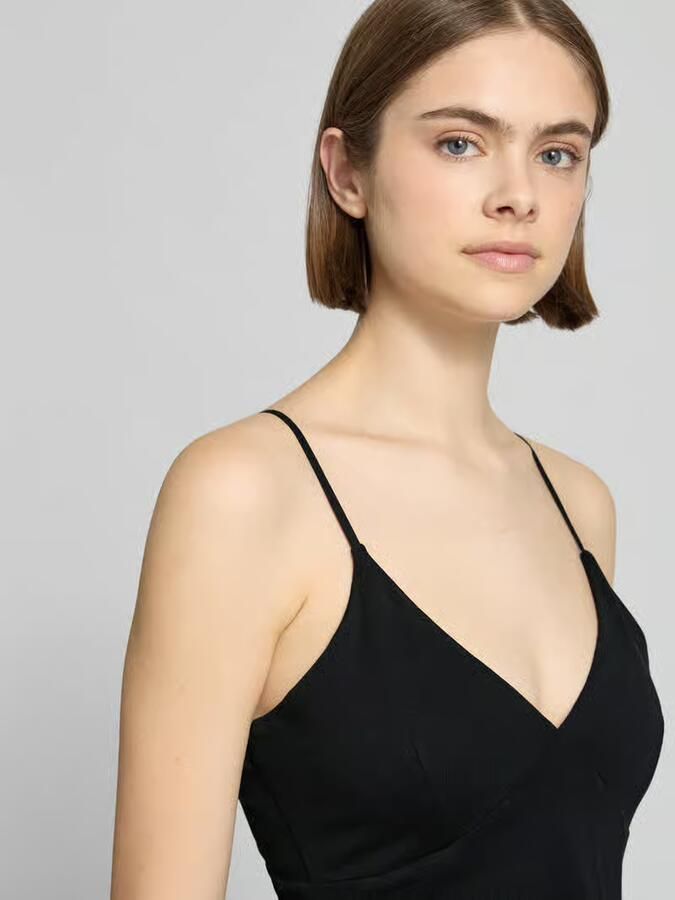 Gina Tricot Top met bandjes met V-hals model 'Peplum'