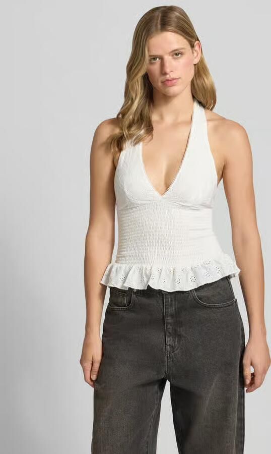 Gina Tricot Top met halter met V-hals - Foto 2