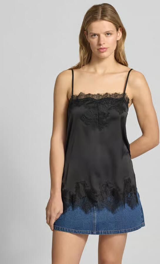 Gina Tricot Top van kant met verstelbare spaghettibandjes - Foto 2