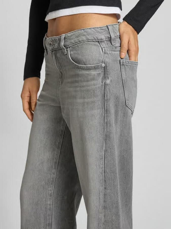 Gina Tricot Wide fit Jeans in 5-pocketmodel met lyocell