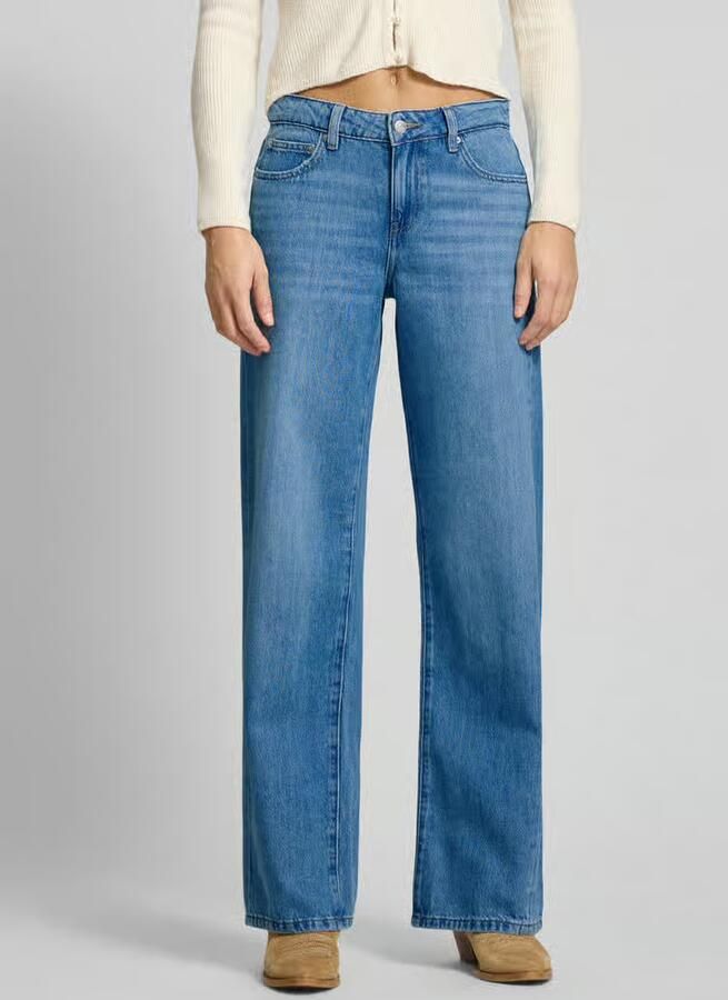 Gina Tricot Wide fit Jeans in 5-pocketmodel met lyocell - Foto 3