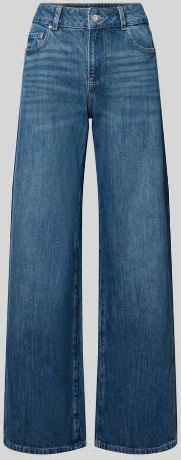 Gina Tricot wide fit jeans met steekzakken