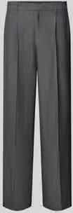 Gina Tricot wide fit stoffen broek met viscose