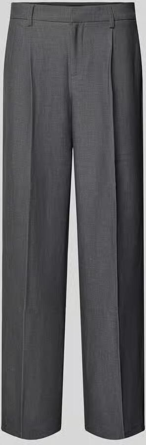 Gina Tricot wide fit stoffen broek met viscose - Foto 2