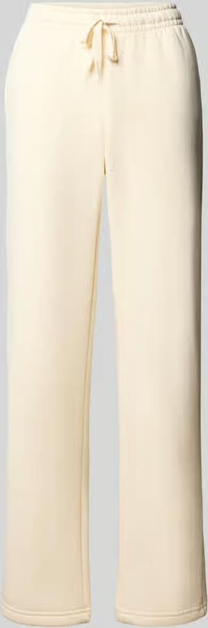 Gina Tricot wide fit sweatpants van katoenmix model 'Iconic'