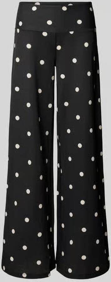 Gina Tricot wide leg broek van viscosemix met zijritssluiting - Foto 2