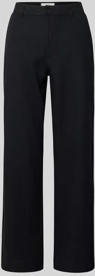 Gina Tricot Wide leg linnen broek met steekzakken