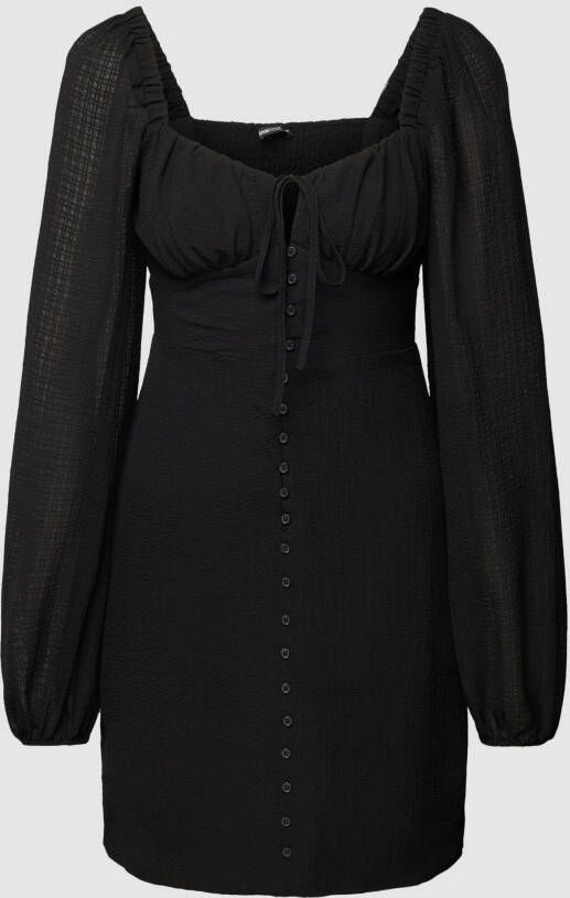 Gina Tricot Mini-jurk met knoopsluiting model 'MIA'