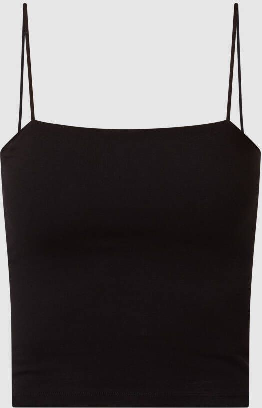 Gina Tricot Top met vierkante hals in een set van 2 stuks