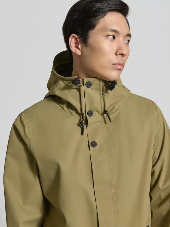 GOFRANCK Regenjack met ritszakken model 'RAIN EATER'