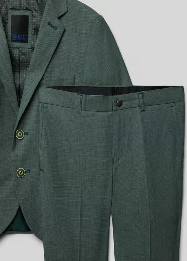G.O.L. Regular fit pak met colbert met 2 knopen