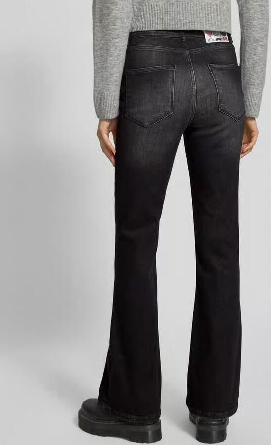 Goldgarn Flared jeans met labeldetail model 'LINDENHOF'