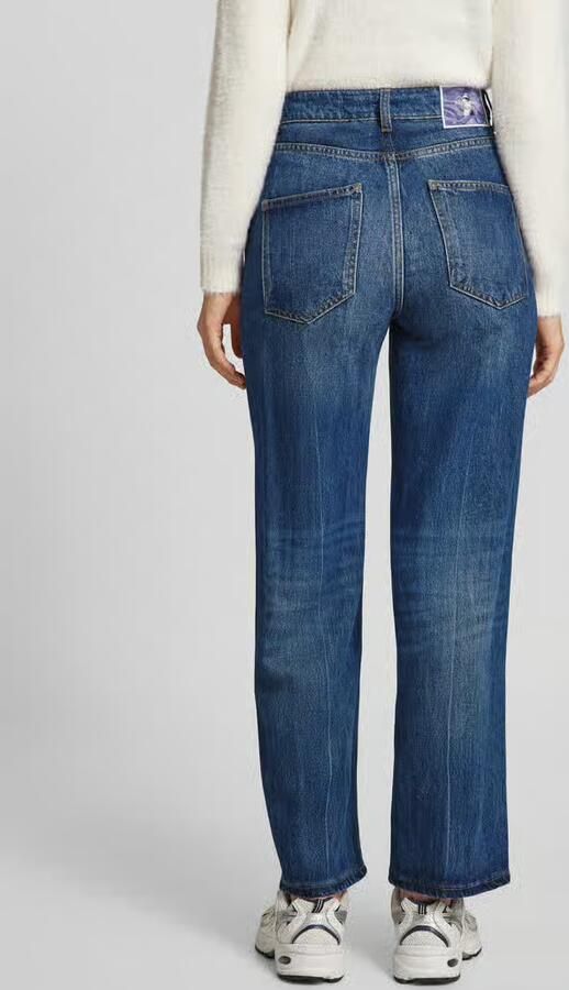 Goldgarn Straight fit jeans met asymmetrische sluiting model 'C7' - Foto 3