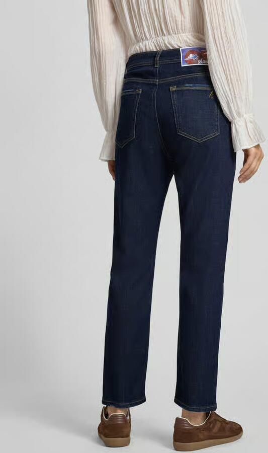 Goldgarn Straight fit jeans van puur katoen
