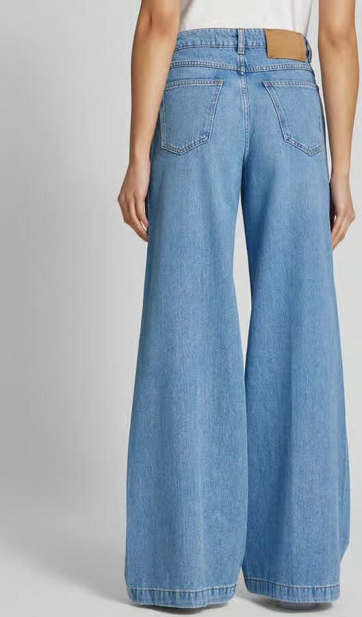 Goldgarn Wide leg jeans in 5-pocketmodel model 'LUISENPARK' - Foto 3
