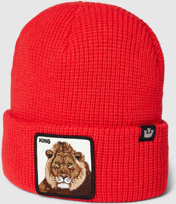 GOORIN BROS. Beanie met motiefpatch model 'JUNGLE JANGLE'