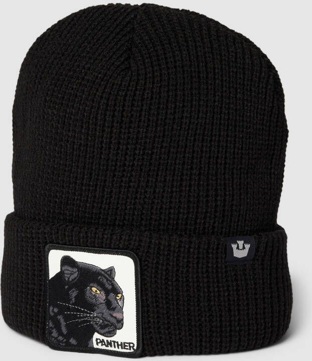 GOORIN BROS. Beanie met motiefstitching model 'PANTHER VISION'