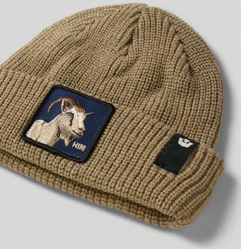 GOORIN BROS. Beanie met motiefpatch model 'THE HIM BEANIE'