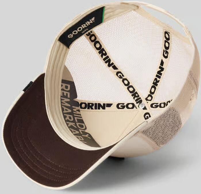GOORIN BROS. Trucker cap met motiefstitching