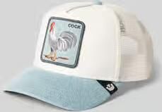 GOORIN BROS. trucker cap met patch met motief model 'Denim Rooster'