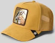 GOORIN BROS. Trucker cap met patch met motief model 'Golden Goat'