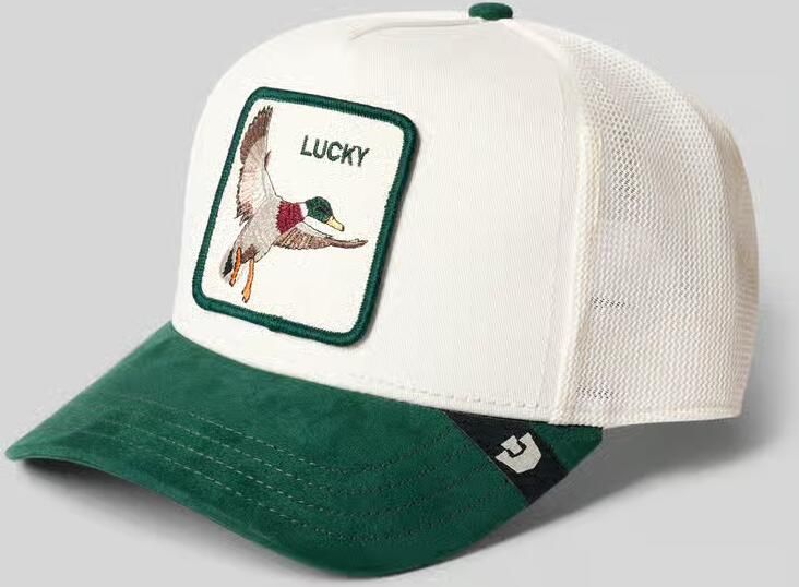 GOORIN BROS. trucker cap met patch met motief model 'Suede Duck' - Foto 2