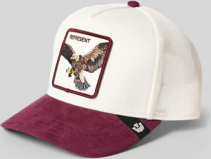 GOORIN BROS. trucker cap met patch met motief model 'Suede Eagle' - Foto 2