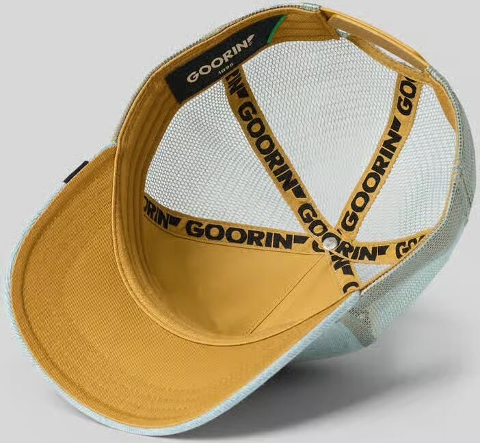 GOORIN BROS. Trucker cap met stitching model 'Denim Eagle'