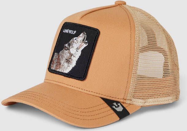 GOORIN BROS. Trucker-pet met labeldetail model 'Lone Wolf'