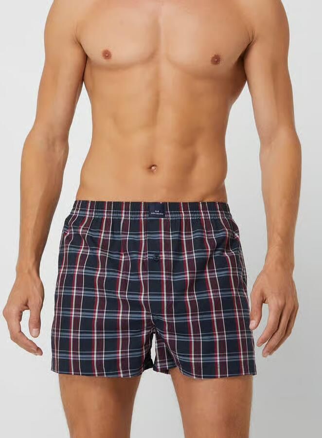 GÖTZBURG 1889 Boxershort met labelpatch in een set van 2 stuks - Foto 3